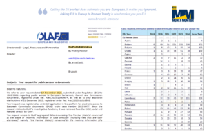 OLAF public answer