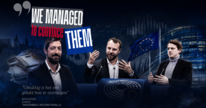 We managed to convince them - LinkedIn